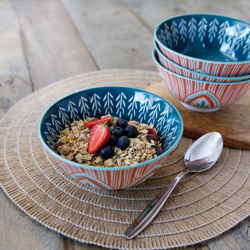 Mikasa 15.5cm Does It All Bowl Mixed Folk image number 2